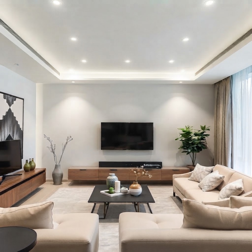 Simulated room